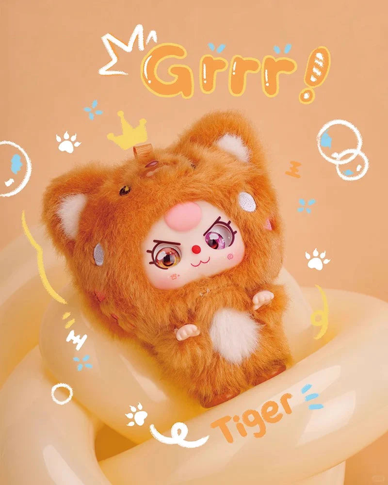 【T200】Baby Three Mini Hug Series - Vinyl Plush Pendant Surpise Box