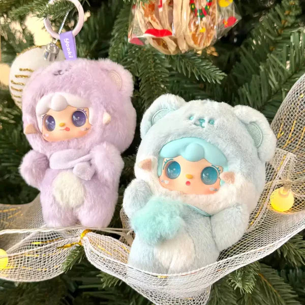 【T107】Yooki V4 Take a Bite Of Bear Series Blind Box Plush Dolls