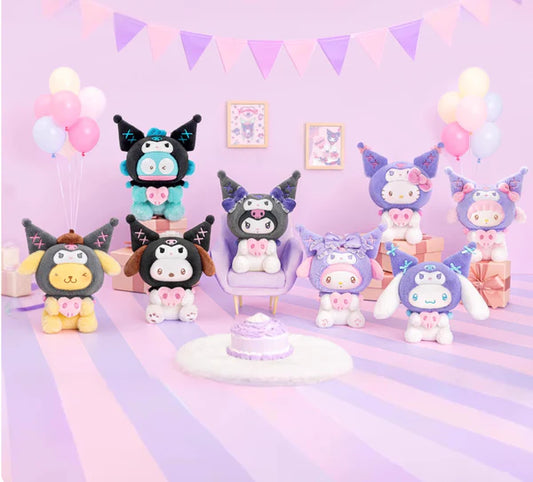 【T266】Sanrio Characters Kuromi Party Series Plush Blind Box