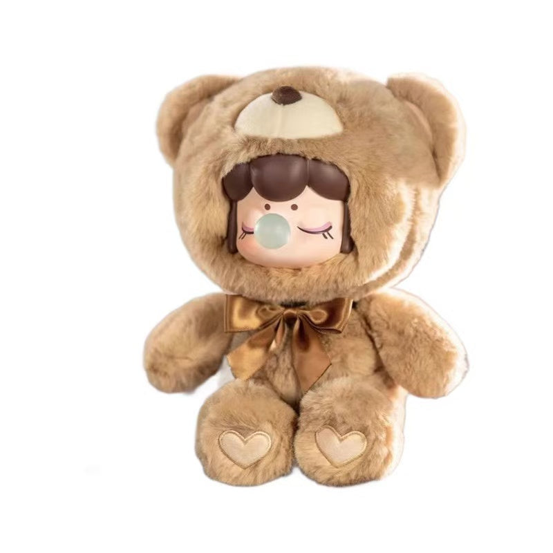 【T022】Nanci Chocolate Colorful Bear Series Plush Dolls