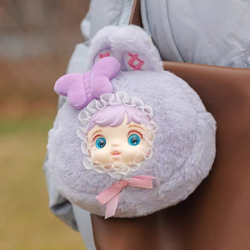 【T075】Sweet Pet party plush zipper bag