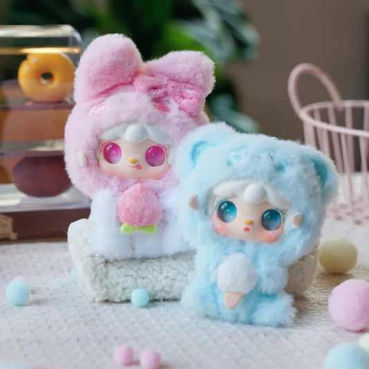 【T130】Yooki V10 Generation Mini Pendant Plush Blind Box-Hug Gourmet Restaurant