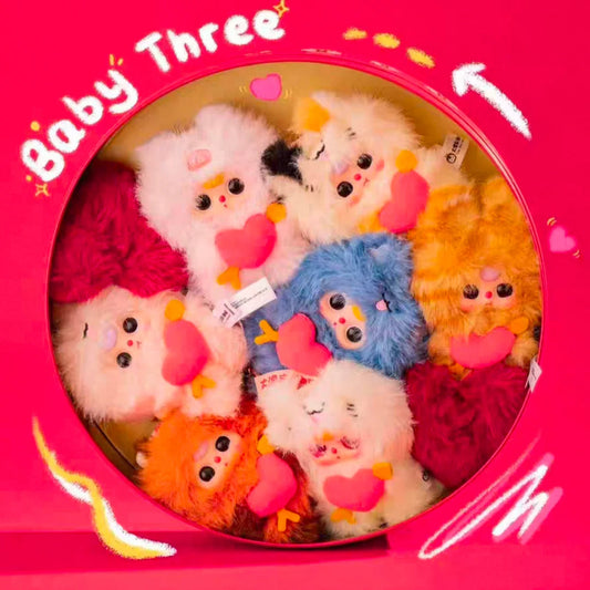 【T186】Baby Three-Cupid Vinyl Plush Toy