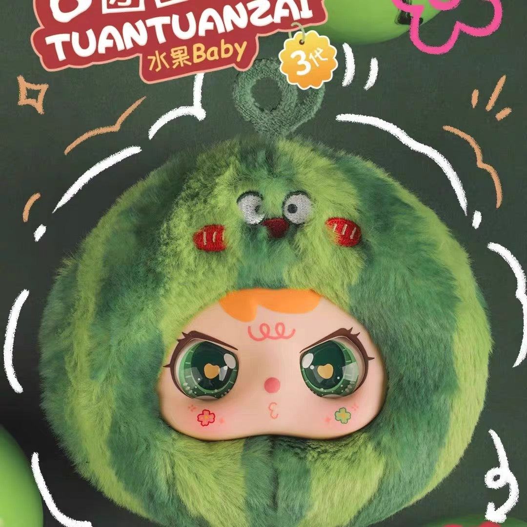 【T161】TUAN TUAN Zai MK Fruit Baby V3 Plush Box