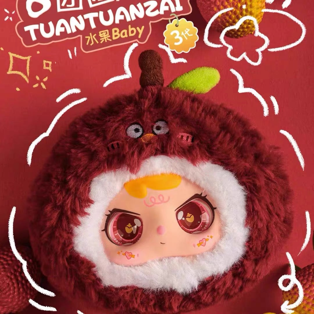 【T161】TUAN TUAN Zai MK Fruit Baby V3 Plush Box