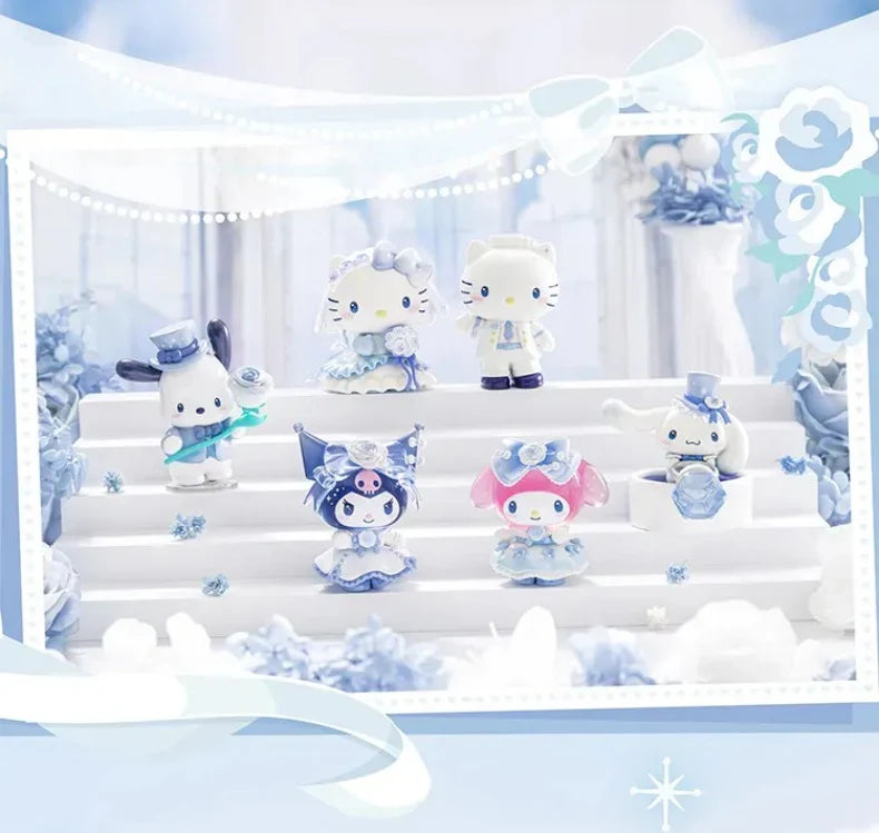 【F102】Sanrio Characters Romantic Wedding Series Figures Blind Box