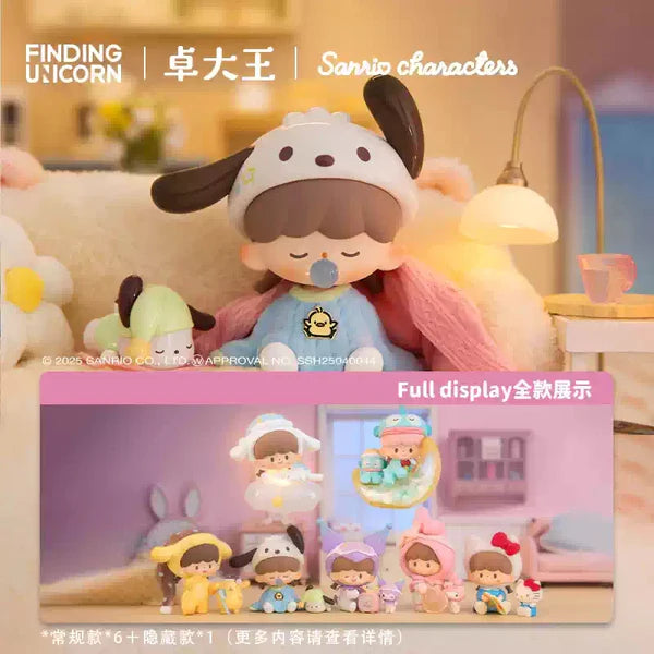 【F077】zZoton x SANRIO CHARACTERS-Preparation Before Bedtime Series Blind Box